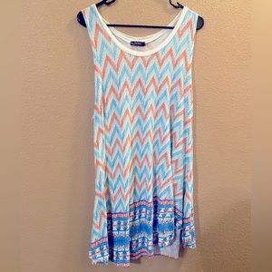 Tshirt material summer dress